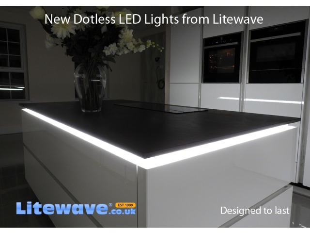 Dotless LEDs under Kitchen Worktop